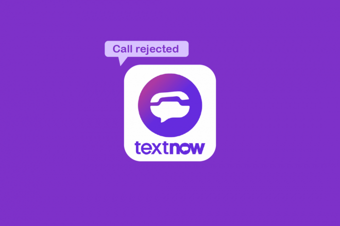 Kodėl „TextNow“ sako, kad skambutis atmestas?