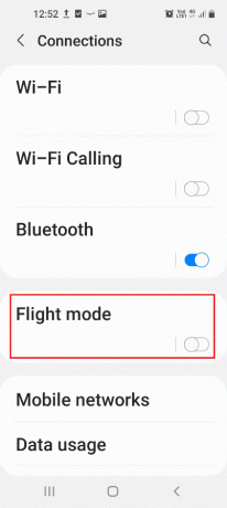 비행기 모드를 끕니다. 휴대폰 문제 해결 가이드