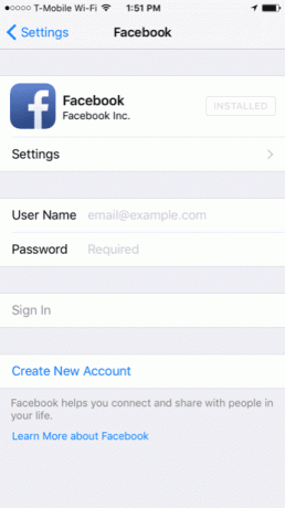 Facebook อัพเดท รายชื่อผู้ติดต่อ ซิงค์ ไป ซิงค์ แอพ iOS 5
