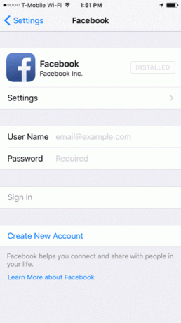 Facebook Aggiorna Contatti Sincronizza Go Sync Ios App 5