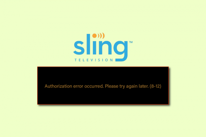 Коригиране на съобщение за грешка 8-12 на Sling TV