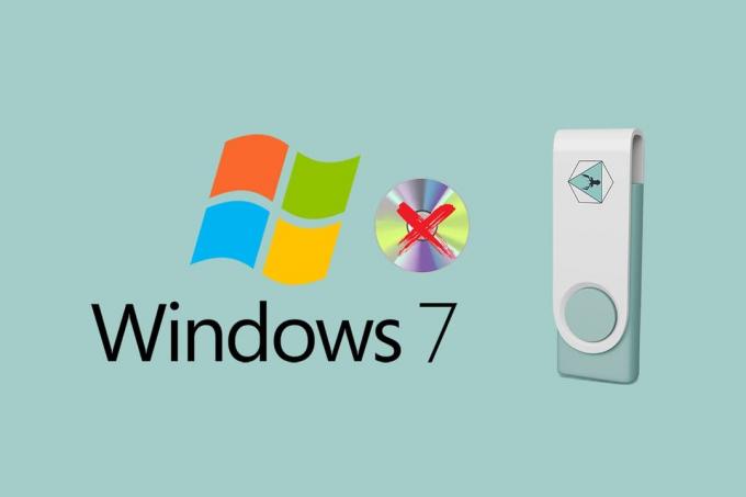 Kaip įdiegti „Windows 7“ be disko