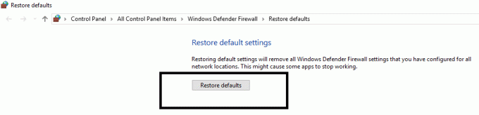 Zresetuj ustawienia, gdy system Windows wyświetli monit | Napraw mobilny punkt dostępu, który nie działa w systemie Windows 10