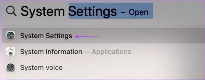 abra as configurações do sistema mac