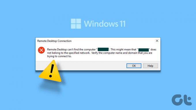 Windows 11에서 원격 데스크톱을 수정하는 8가지 방법으로 컴퓨터 오류를 찾을 수 없음