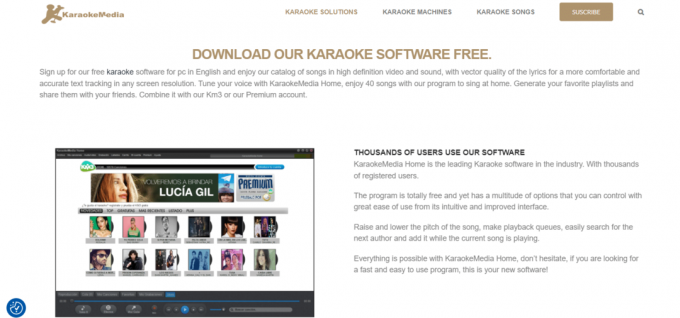 KaraokeMedia 홈 | PC용 무료 가라오케 앱