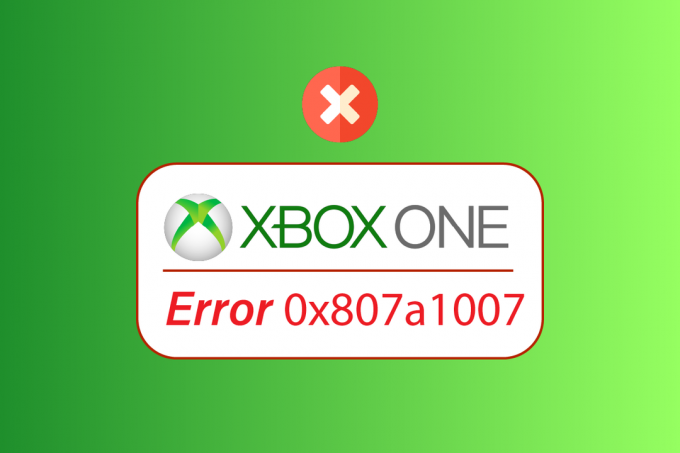 Odpravite napako Xbox One 0x807a1007