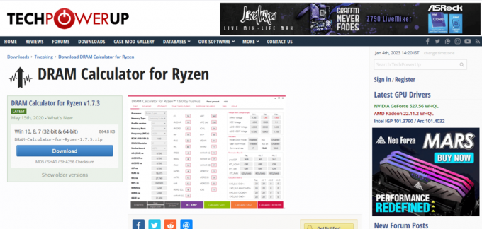 DRAM-kalkylator för Ryzen. 21 Bästa RAM-, GPU- och CPU-överklockningsprogramvara