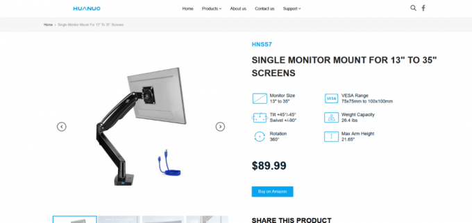 HUANUO Monitor Single Arm