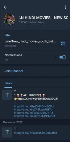Nieuw Zuid-Indiaas Hindi Movies Telegram-kanaal