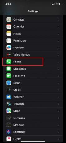 Докоснете Телефон | как да блокирате изходящи повиквания на iphone
