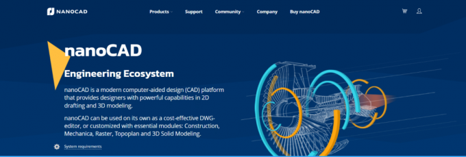 NanoCAD. melhor software CAD gratuito para impressão 3D