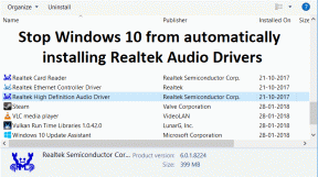 Stoppa Windows 10 från att automatiskt installera Realtek Audio Drivers