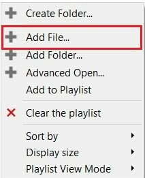 انقر بزر الماوس الأيمن ثم حدد إضافة ملف | كيفية إضافة صورة الألبوم إلى MP3 في نظام التشغيل Windows 10