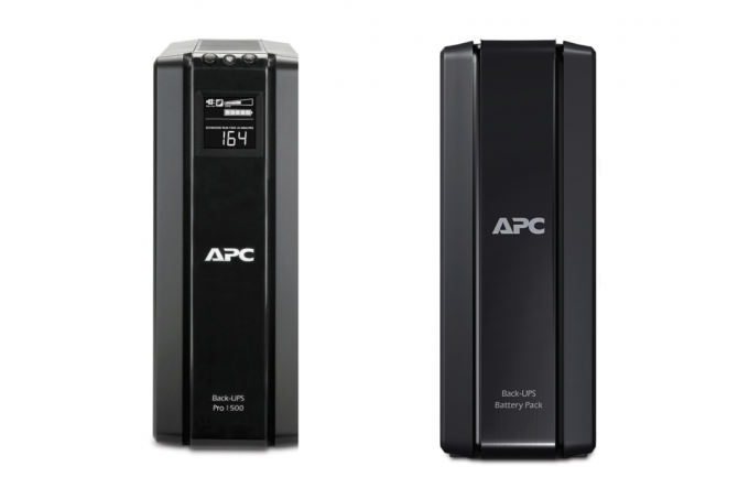 bästa UPS för speldator APC BR1500G + externt batteripaket (BR24BPG)