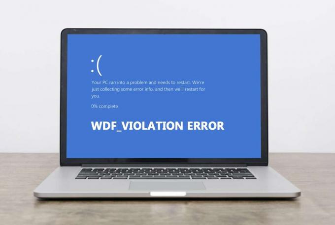 Hvordan fikse WDF_VIOLATION-feil i Windows 10