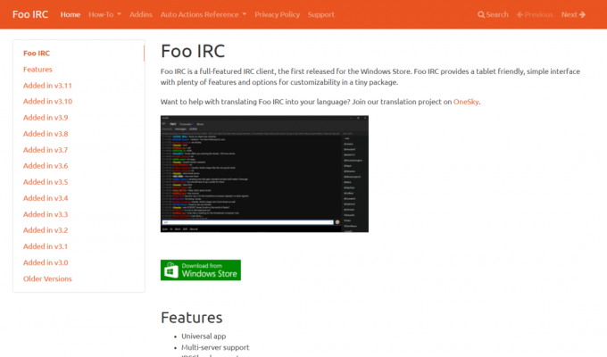 Foo IRC. I migliori client IRC per Windows