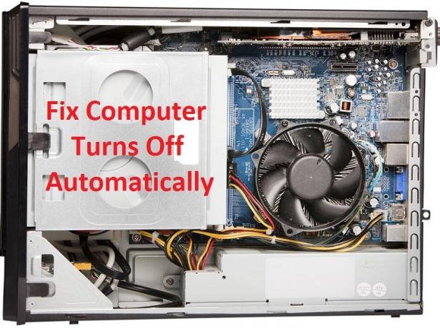 Wie man das Problem repariert Computer schaltet sich automatisch aus