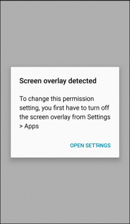 Διορθώστε το σφάλμα επικάλυψης οθόνης Android 8