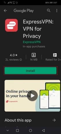 ExpressVPN android playstore