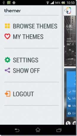 Themer für Android 3 Daumen