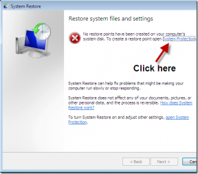 Sådan oprettes systemgendannelsespunkt manuelt i Windows-pc
