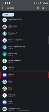 selectați Discord. 13 remedieri pentru întârzierea apelurilor video Discord pe mobil