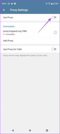 uporabite proxy v telegramu na androidu