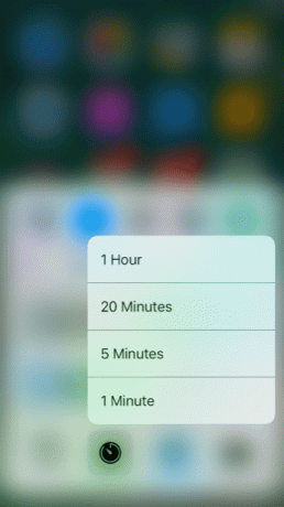 iOS 10 3D-Touch-App-Widgets Taschenlampen-Timer-Benachrichtigungen 4