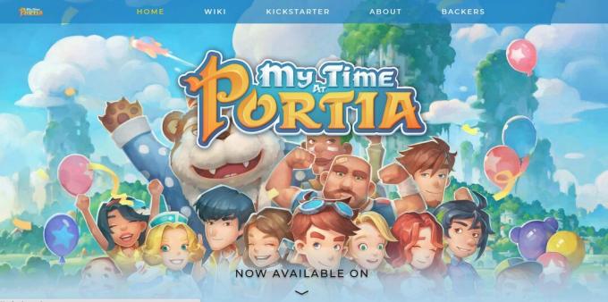 Página oficial do My Time at Portia | jogos grátis de construção de cidade online