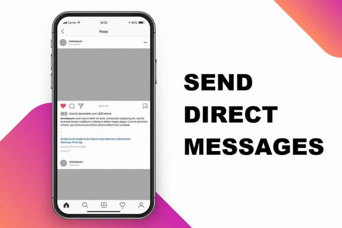 Instagramでダイレクトメッセージを送信する方法