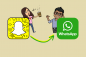 כיצד לשמור מדבקות Snapchat לוואטסאפ - TechCult