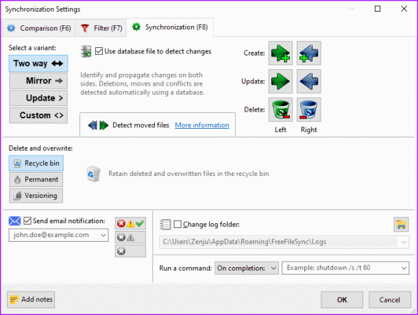 sammenligne filer i to mapper 10