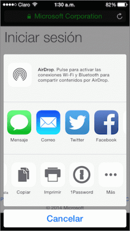 Hotmail Safari iOS 1 Passworterweiterung