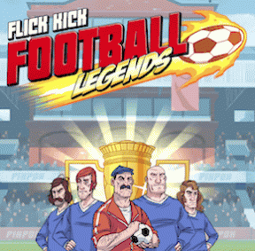 Ülevaade iPhone'i mängust Cool Flick Kick Football Legends
