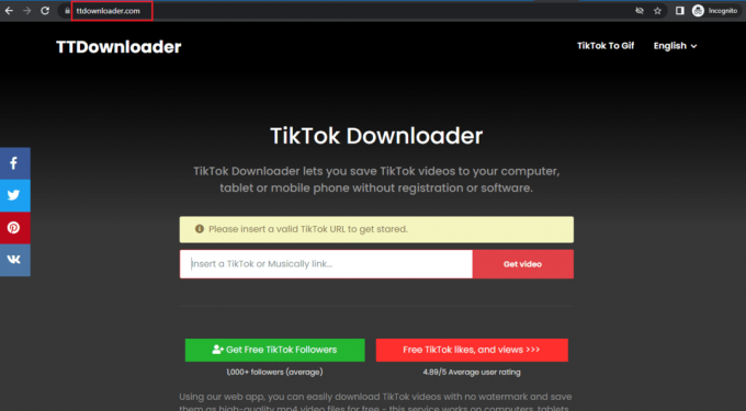 TTDownloader-Homepage 
