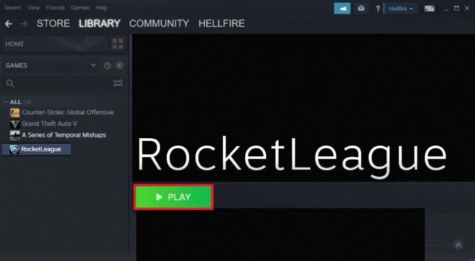 Open Rocket League von Steam