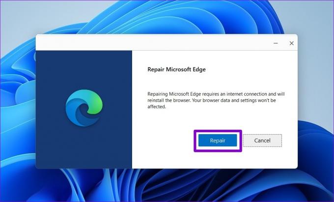 Reparieren Sie Microsoft Edge