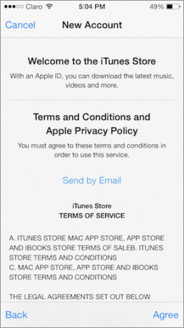 Όροι και Προϋποθέσεις του App Store