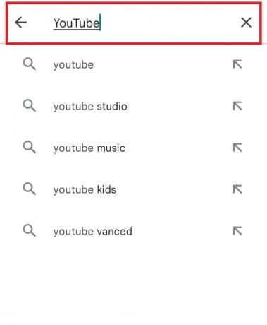 เข้าสู่ YouTube | ข้อผิดพลาด YouTube 400 บน Android