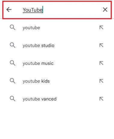 YouTube に入る | Android での YouTube エラー 400