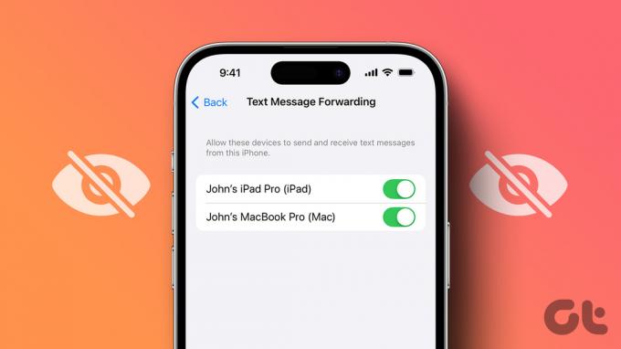 Encaminhamento de mensagem de texto não aparece no iPhone