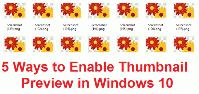 5 viisi pisipiltide eelvaate lubamiseks Windows 10-s