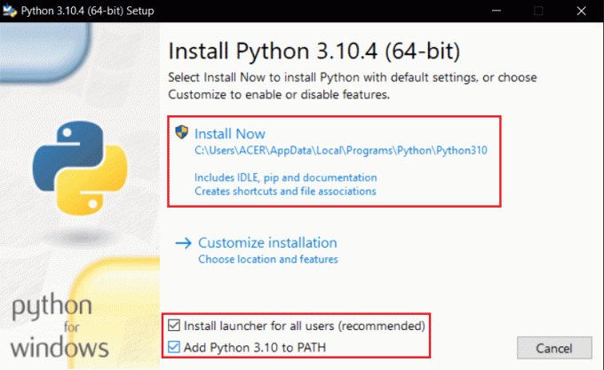 instalirati python. Popravak naredbe nije uspio s šifrom pogreške 1 Python Egg Info