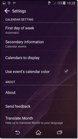 Μήνας για Android 2