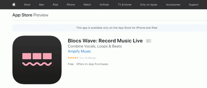 Blocs Wave: Snemajte glasbo v živo z Amplify Music| najboljše aplikacije za ustvarjanje glasbe za iPhone