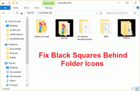 फ़ोल्डर चिह्नों के पीछे काले वर्गों को ठीक करें