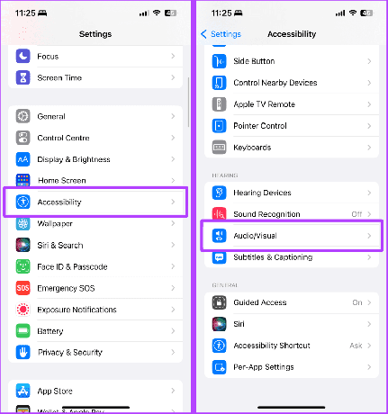 Ρυθμίσεις προσβασιμότητας iPhone