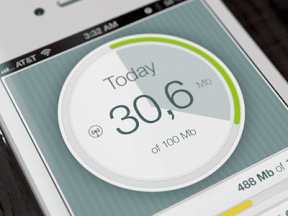 DataWiz: iPhone aplikacija za praćenje potrošnje mobilnih, Wi-Fi podataka