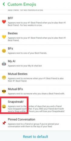 desplácese hacia abajo para tocar Snapstreak